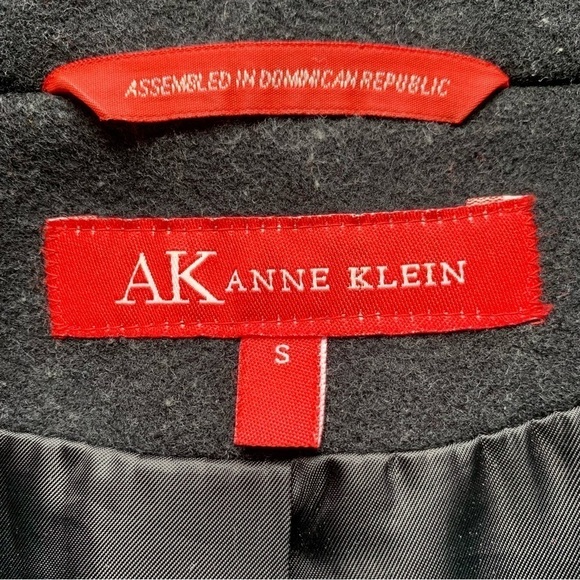 Ann Klein 90 y2k black coat - Picture 8 of 10